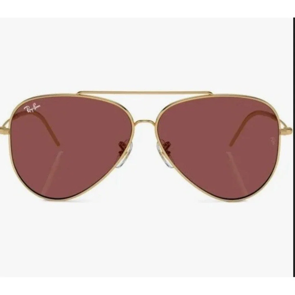 Ray-Ban Aviator Reverse Sunglasses ORBRO101S ARISTA DARK GREEN MIRROR59mm w/case